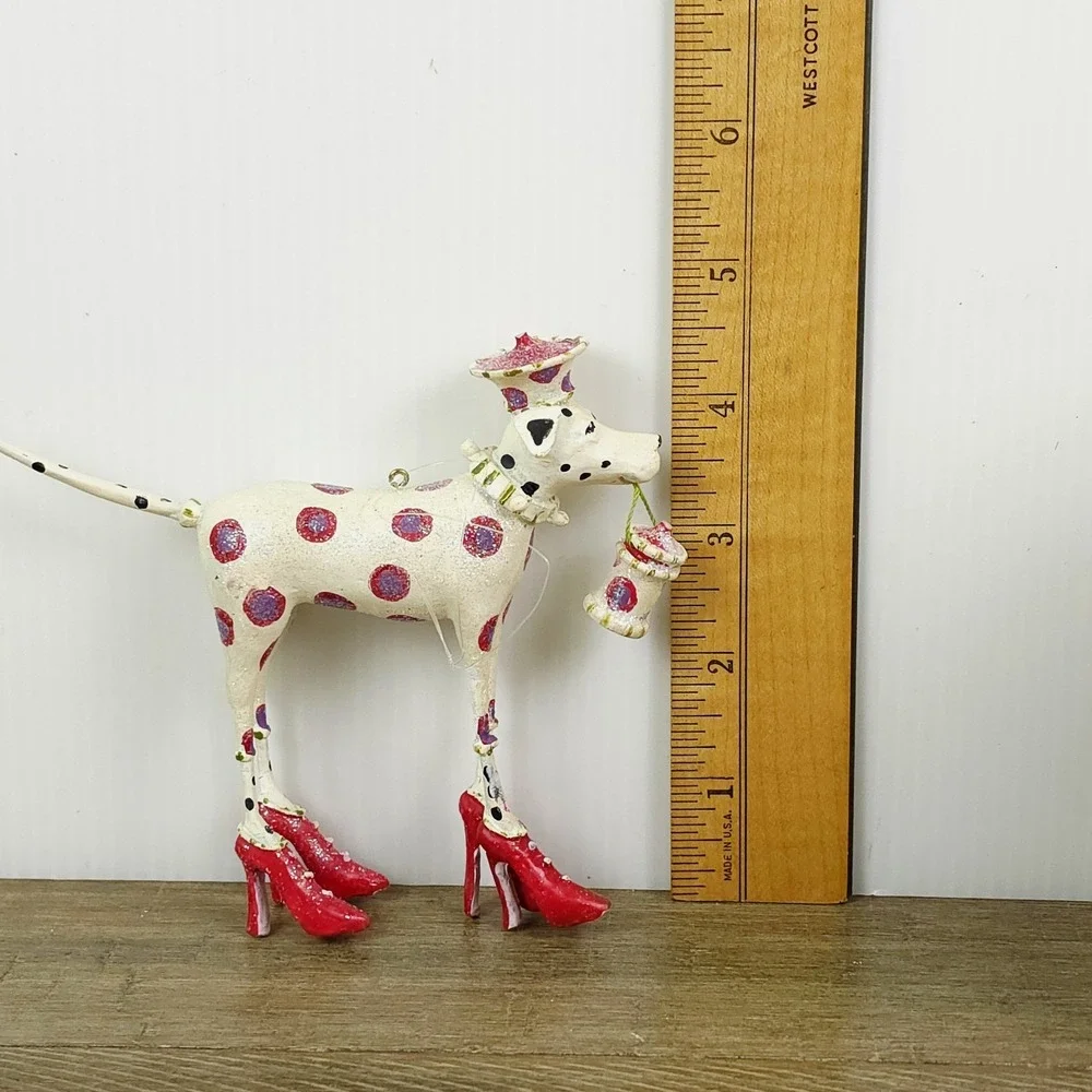Patience Brewster‎ Dalmatian Krinkles Christmas Ornament